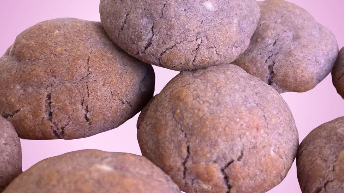 Cookies moelleux à l’Ube, coco & chocolat blanc