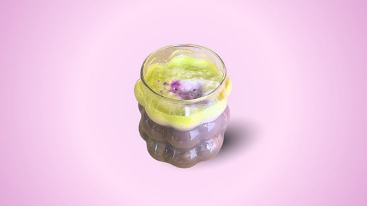 Ube Matcha Latte