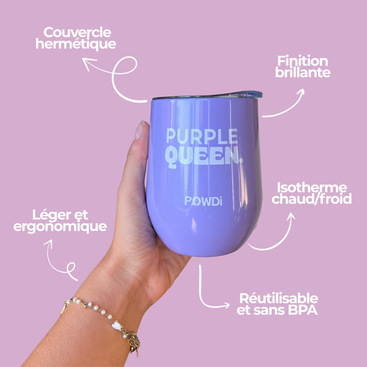 Mug Isotherme - "Purple Queen"