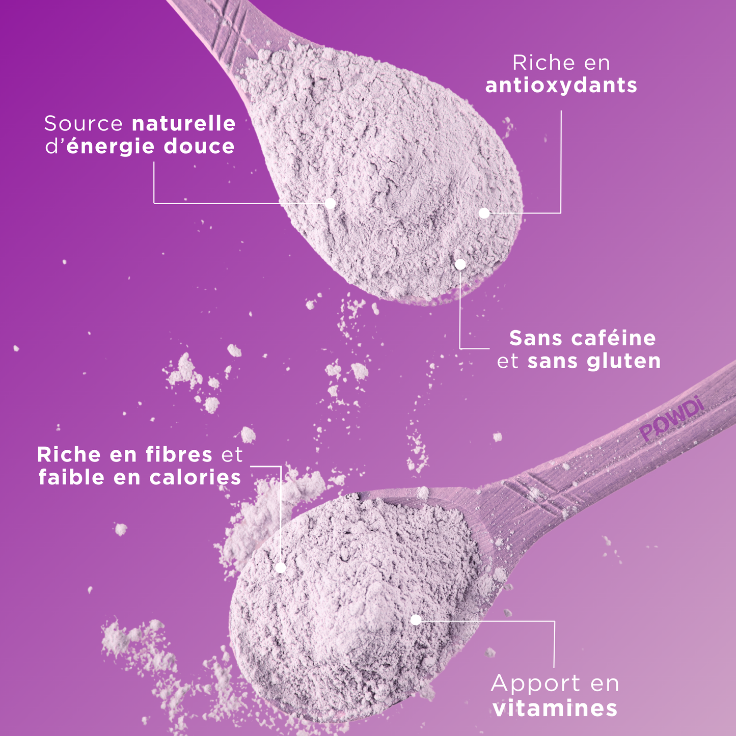 Poudre d’Ube – 100% Naturelle et colorée