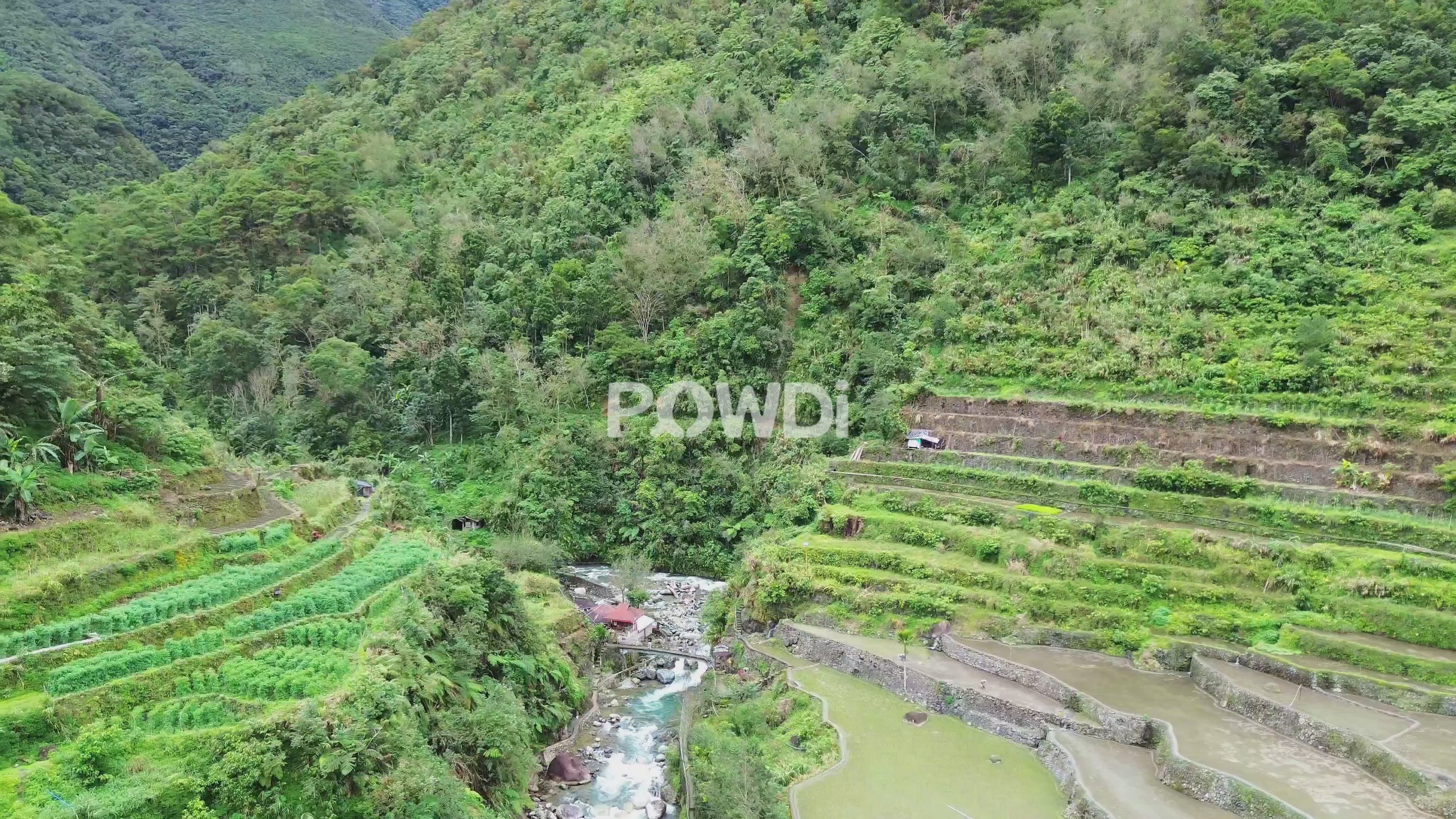 Charger la vidéo : Rizières en terrasse de batad et banaue aux philippines, sur l&#39;ile de Luzon